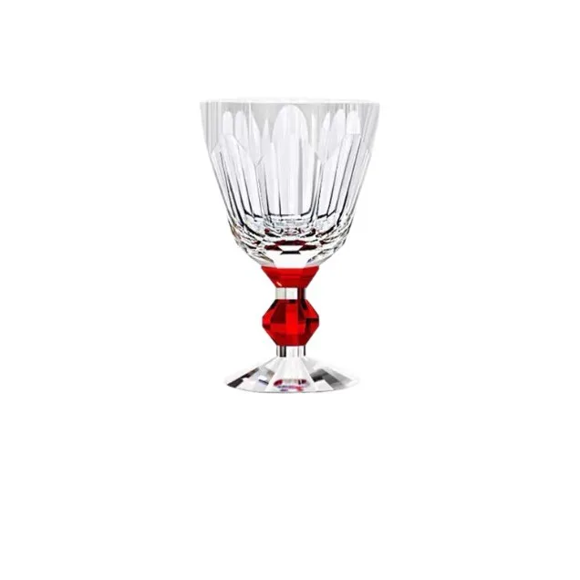 French light luxury foreign red wine glass thickened gift lead-free K9 crystal cup splicing handmade grape champagne goblet