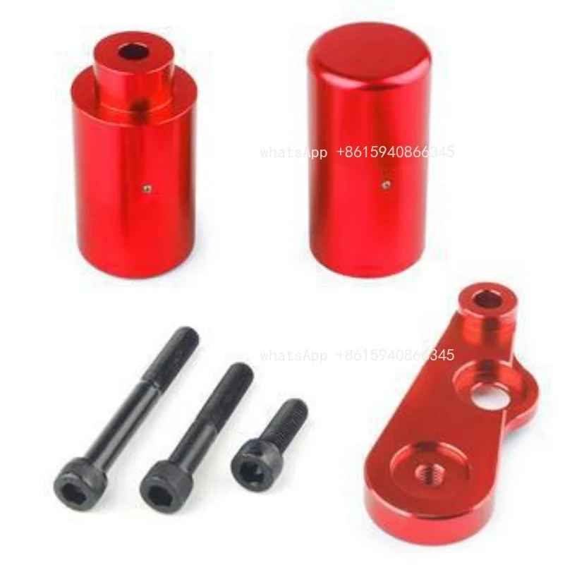 FOR Car modification for 06-09 Suzuki GSX-R 600750 black uncut frame slider case