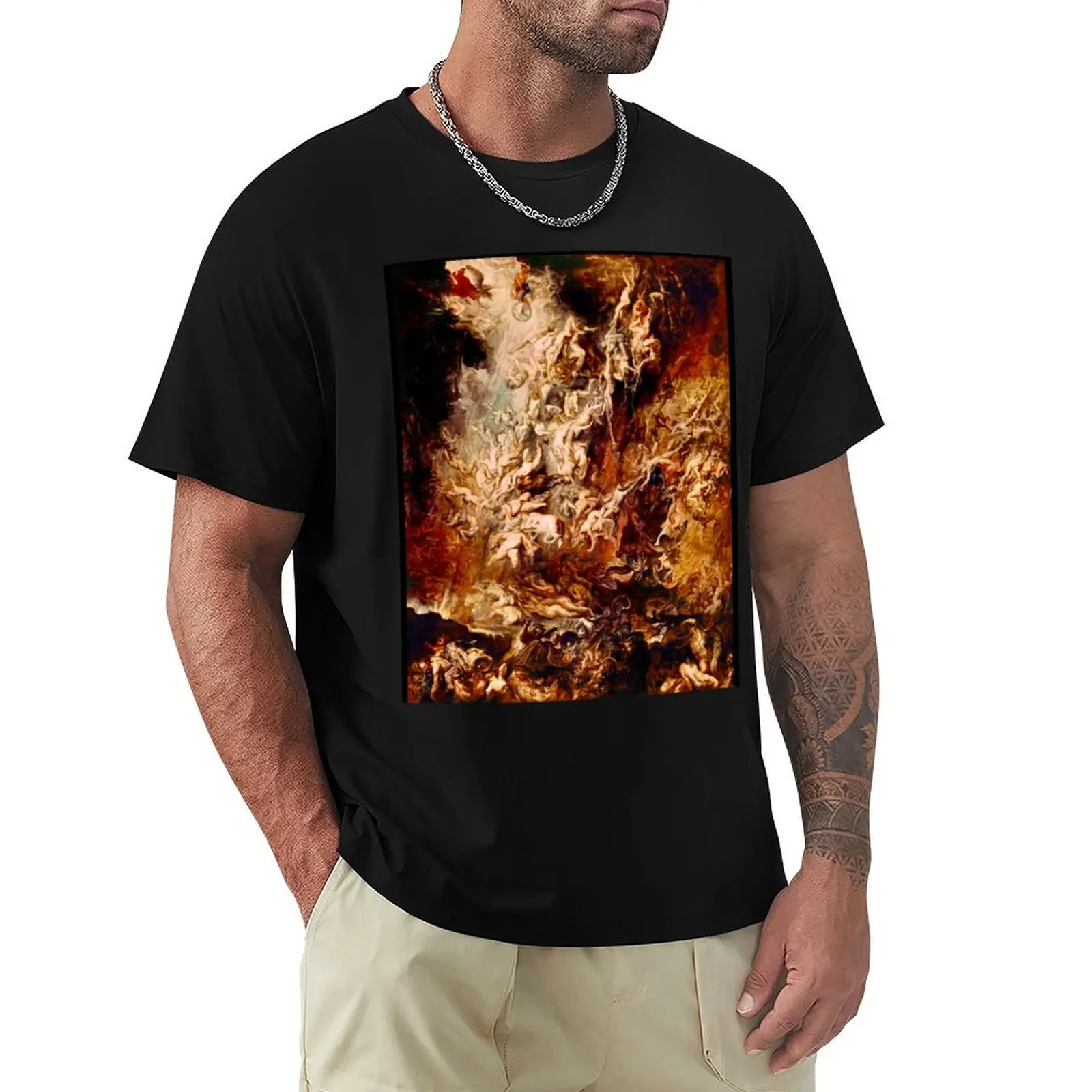 Rubens. The Fall of the Damned T-Shirt oversized cute clothes mens graphic t-shirts