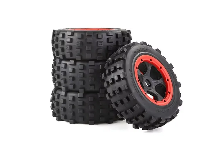Conjunto de roda de veículo off-road de alto desempenho, resistente ao desgaste e forte aderência para 1/5 ROFUN HPI BAJA 5T 5SC