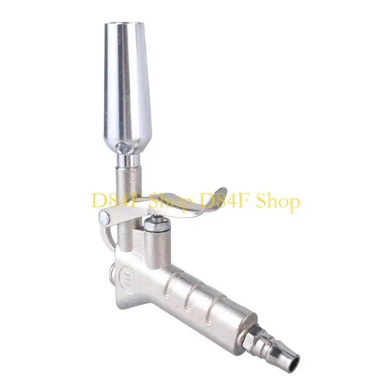 

D84F Эффективная чистящая воздушная пыль с металлическим крючком, алюминиевый сплав медные сопло 1/4 фитинга