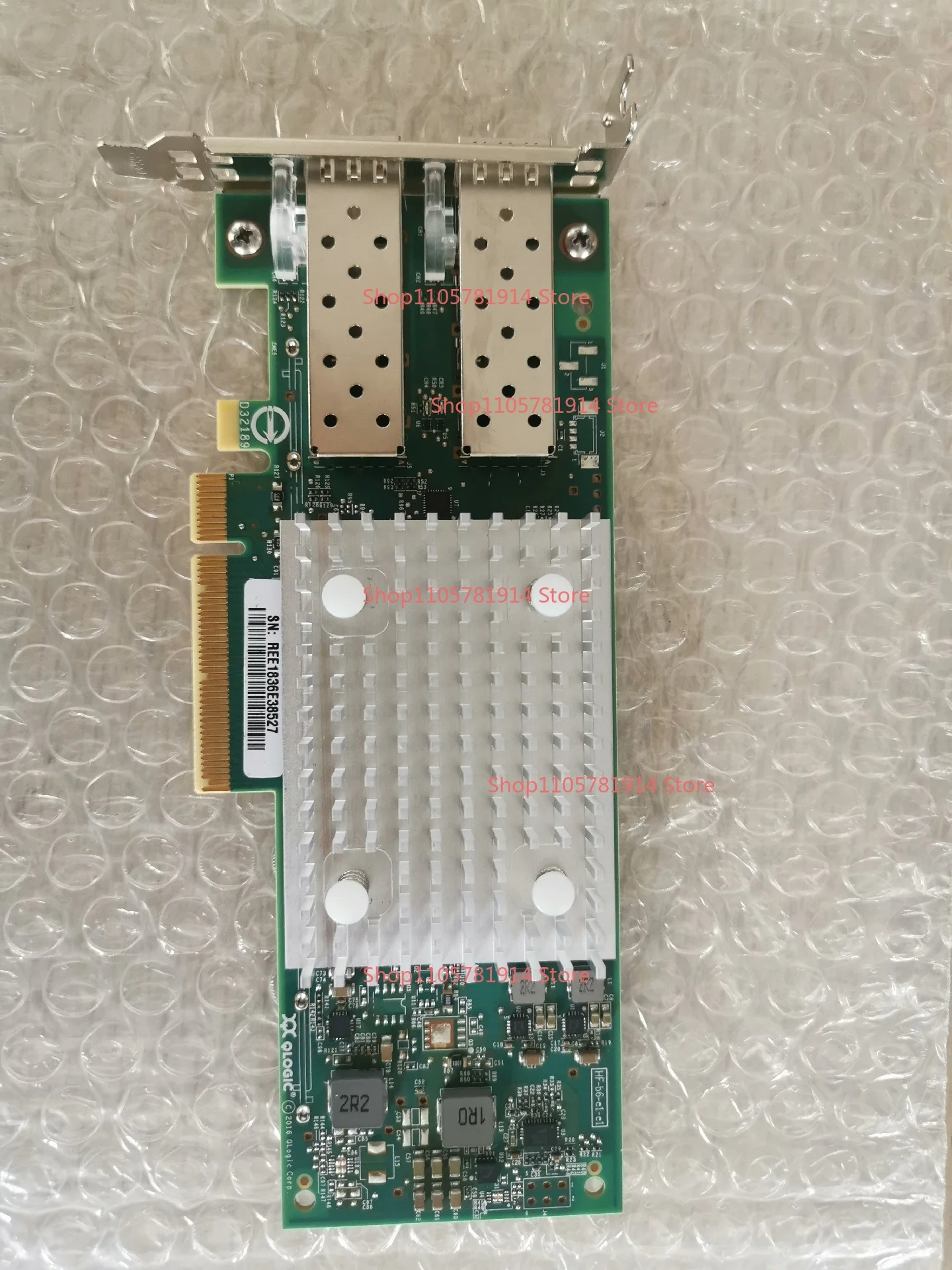 For DELL Dell QL41112HLCU-DEQlogic 807N9 5252W 10 Gigabit Fiber Network Interface Card