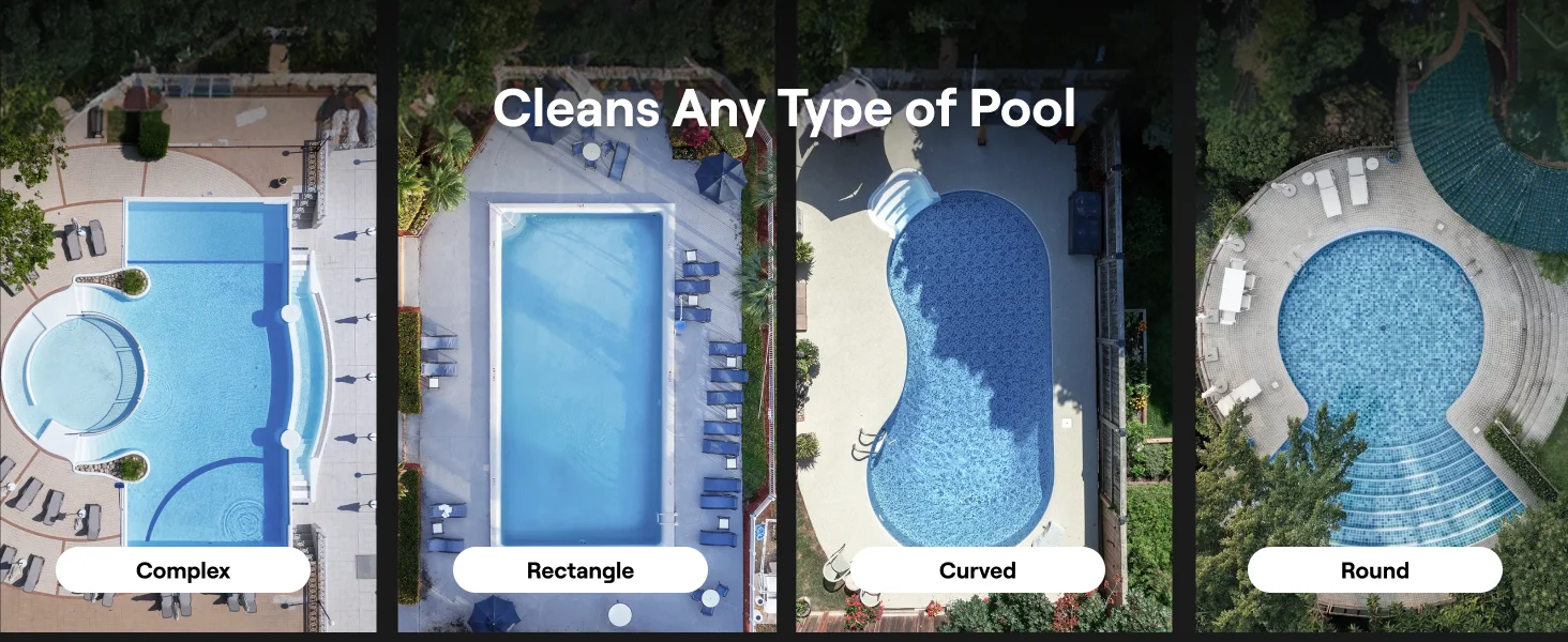 Beatbot Sora 30 Kabelloser Roboter-Poolreiniger, 6800GPH 4-in-1 Staubsauger mit Reinigung der Sonnenliege, einfache Auftriebsreinigung, 5L Behälter – Detail 10