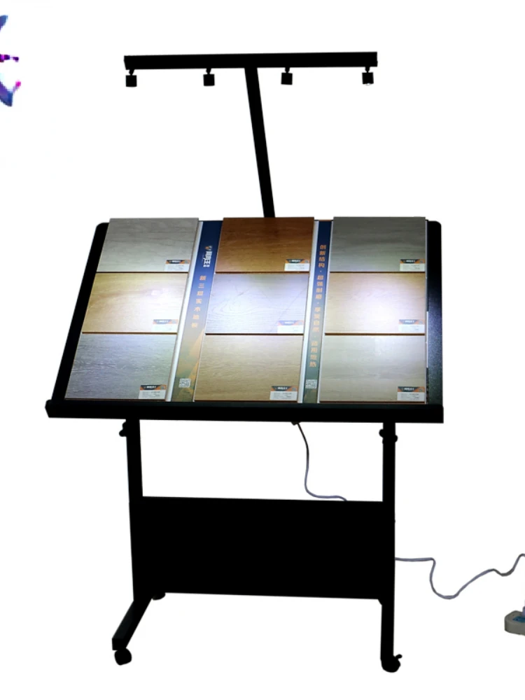 Lifting Display Stand Painting and Calligraphy Drawing Designer Drawing Drawing Table Comes with Led Lights