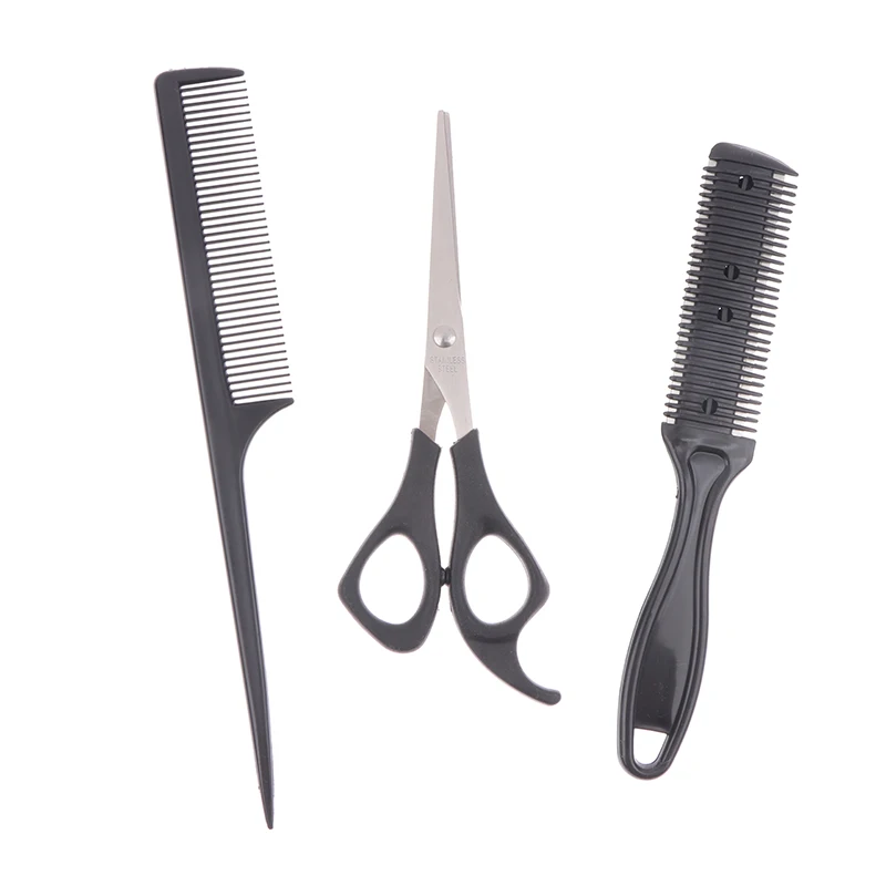 New【4PCS Hair Scissors Hairdressing Barber Scissors Thinning Cutting Shears Haircut Hair Style Tool Grooming Supplies】 view 4