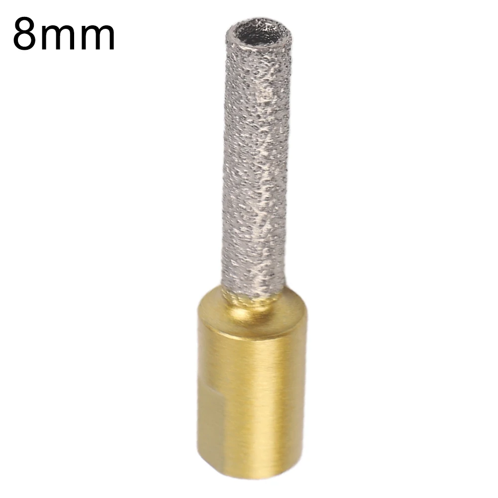 For Marble Cutting Yellow Brazed Core Bit Dry Drill Bits For Angle Grinder Marble Drilling Tool Wax Filled Cooling