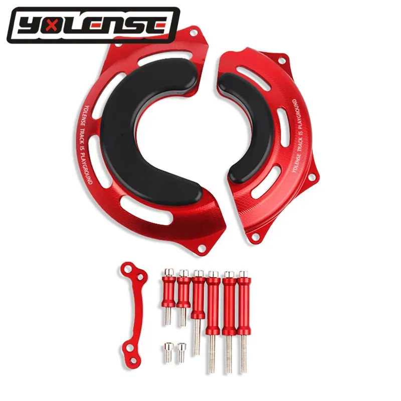 

Motorcycle CNC Engine Protective Cover Fairing Guard Sliders Crash Pad For CBR400R CBR500R CB500F CB400F CB500X CB400X