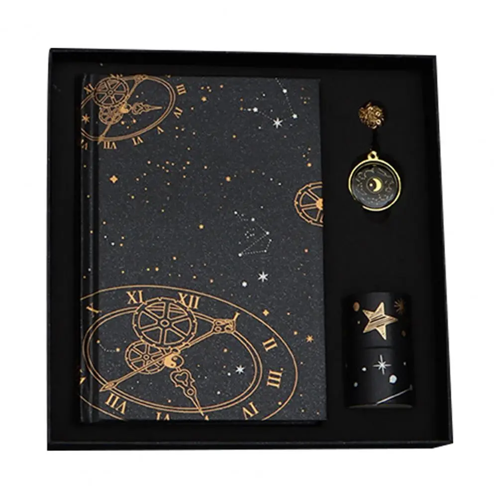 Widely Applied Lightweight Handmade Writing Notebook Kit with Bookmark Sticker for Gift