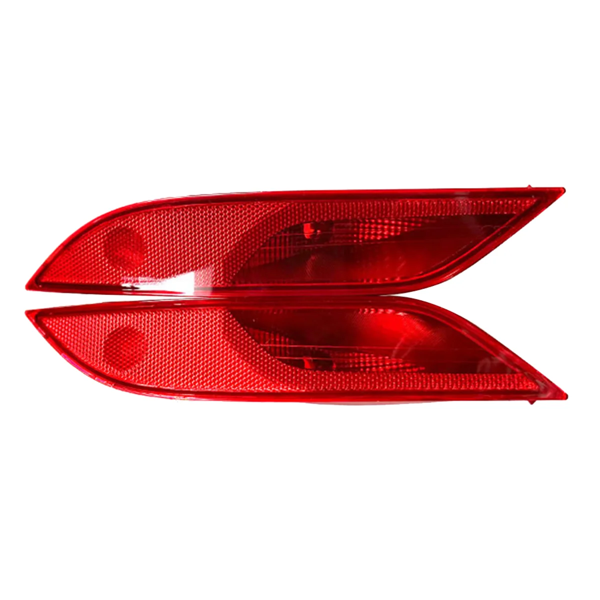 1 par de lâmpada refletora de freio para para para-choque traseiro de carro 31395550 31395551   Para Volvo V40 2013-2018 Luz de advertência de parada de neblina traseira