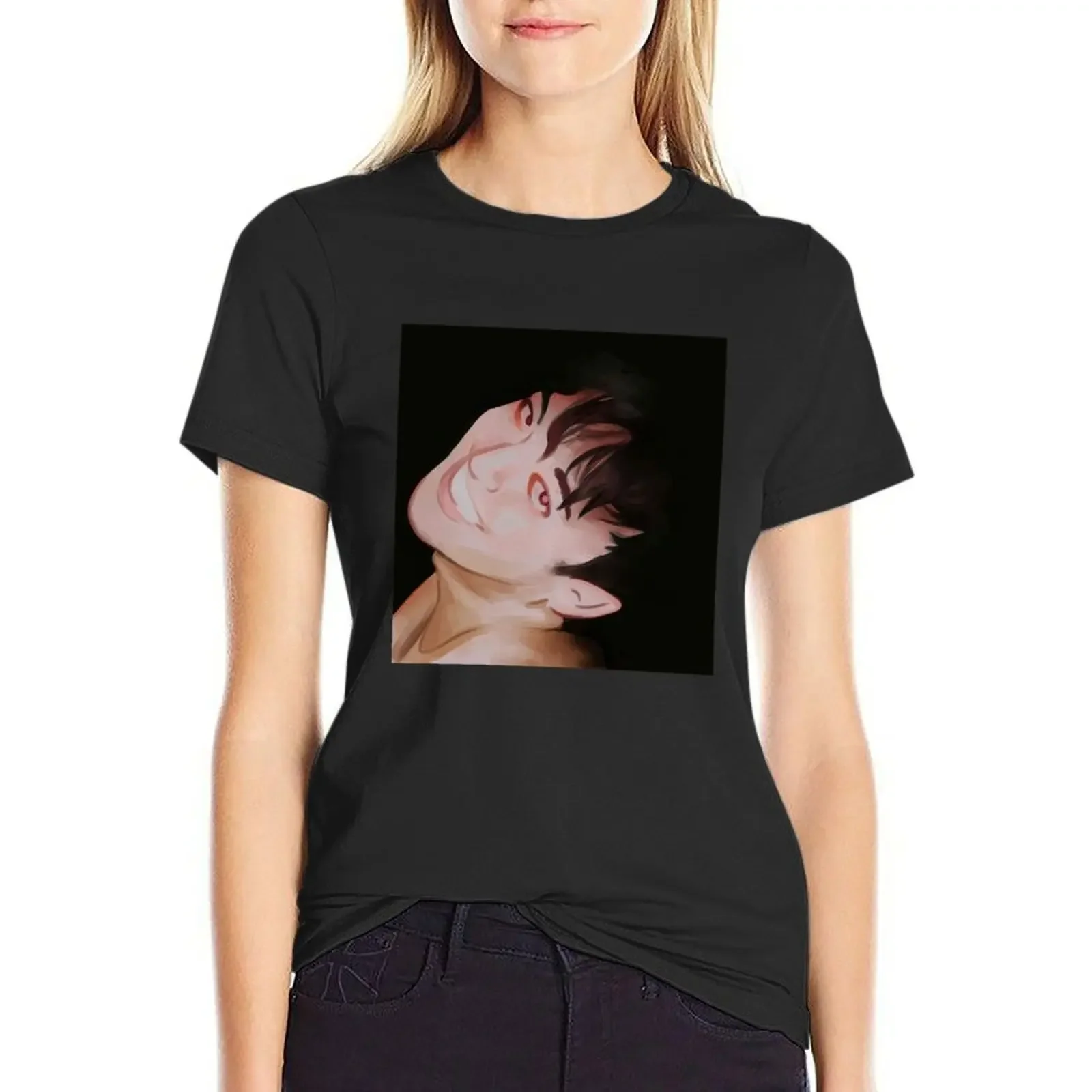 

Joji- Ballads 1- Fan Art Digital Drawing T-Shirt korean fashion anime clothes plus size tops white t shirts for Women