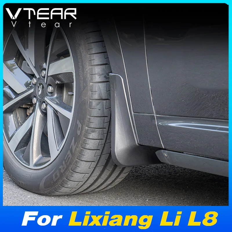 

Vtear Car Mud Flaps Mudguards Cover Exterior Fender Splash Wings Front Rear Tire Modified Decoration For Lixiang Li L8 2022-2024