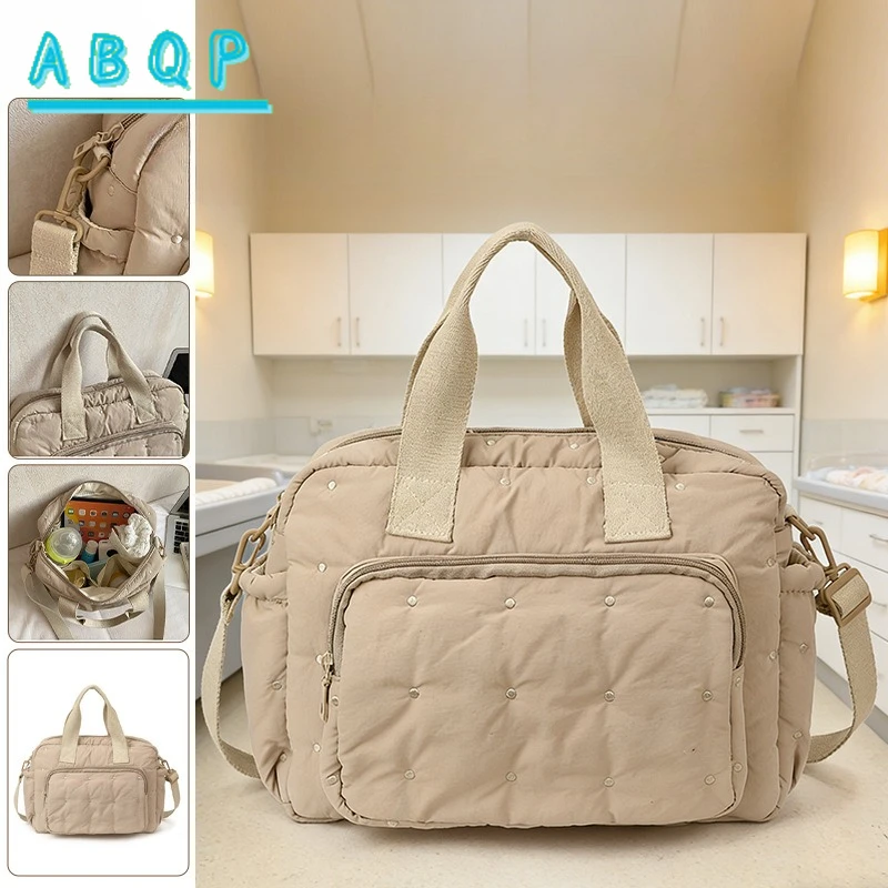 New Diaper Bag Handbag Large Capacity Multifunctional Baby Bag High Quality Lightweight Out-and-out Baby Products Storage Bag