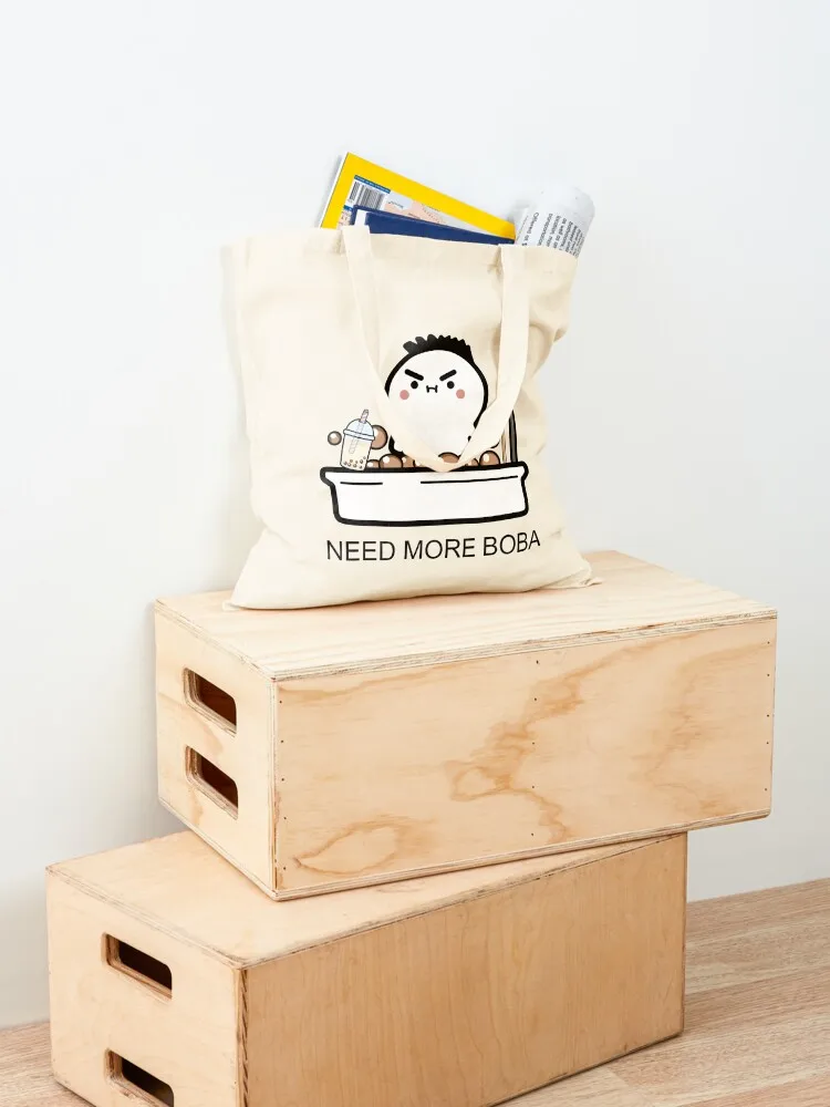 Baby Needs More Boba In His Bath! Tote Bag Shopper woman shopping bag tote bag men university shopper