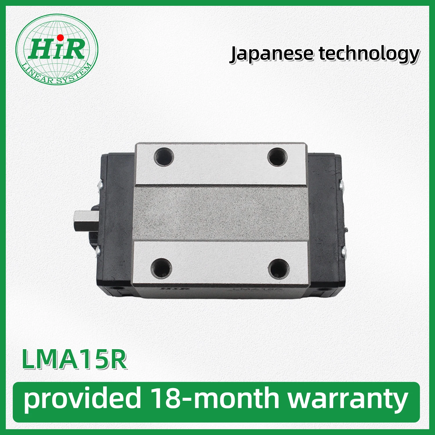 

HIR Bearing Steel Linear Slidng Block Carriage LMA15R Linear Motion Actuator Accessories Exclusive for Engraving Machines