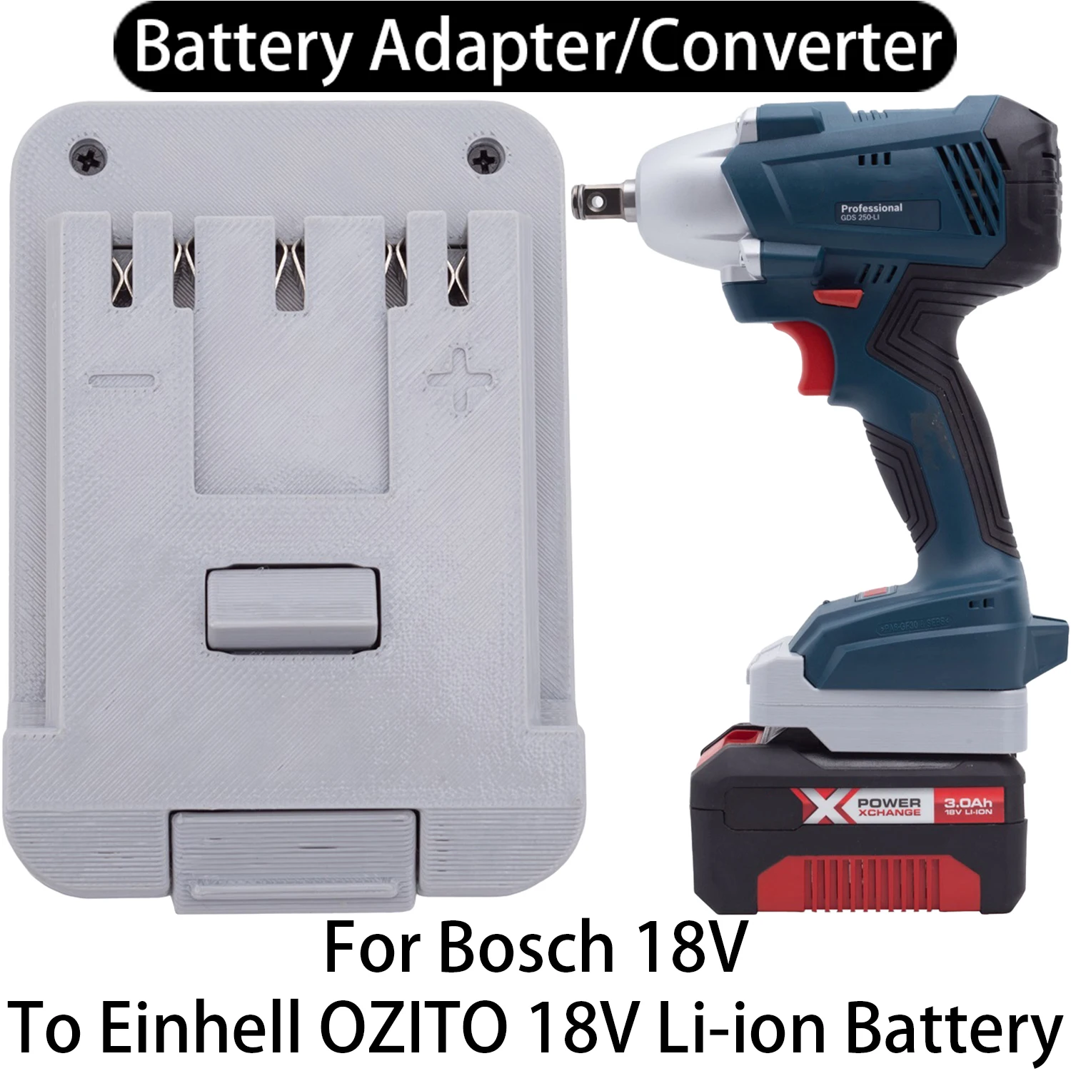 Power Tools Einhell - Adapter konwerter baterii do narzędzi Bosch