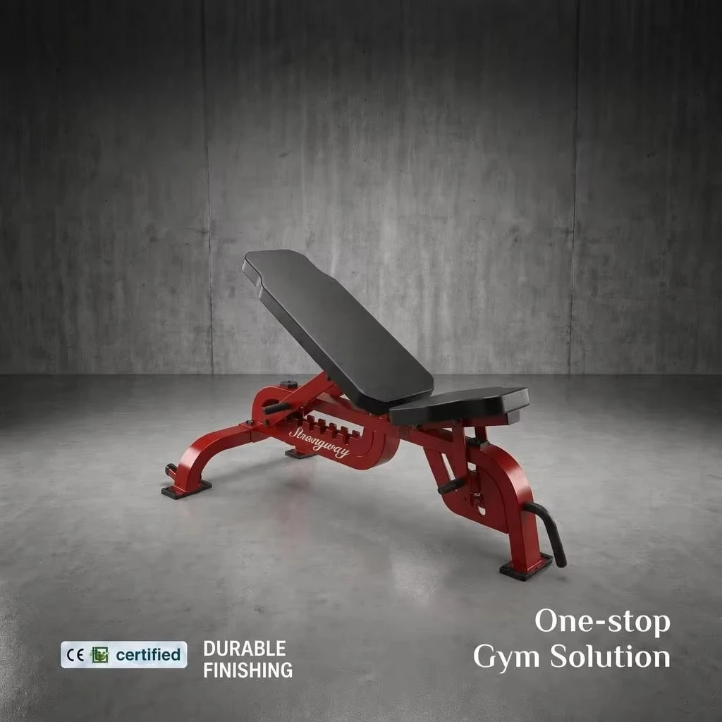 New Trade Festival Promotion Exclusive Event Price STRONGWAY DF35A CE Certified Multi-Functional Commercial Adjustable Bench