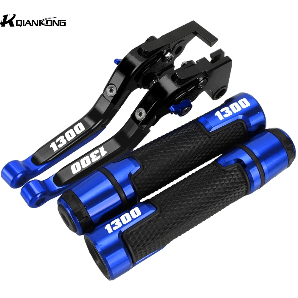 

FOR Suzuki GSX1300 GSX-1300 GSX 1300 2008-2012 Motorcycle Aluminum Brake Clutch Levers Handlebar Handle Grips Ends Accessories