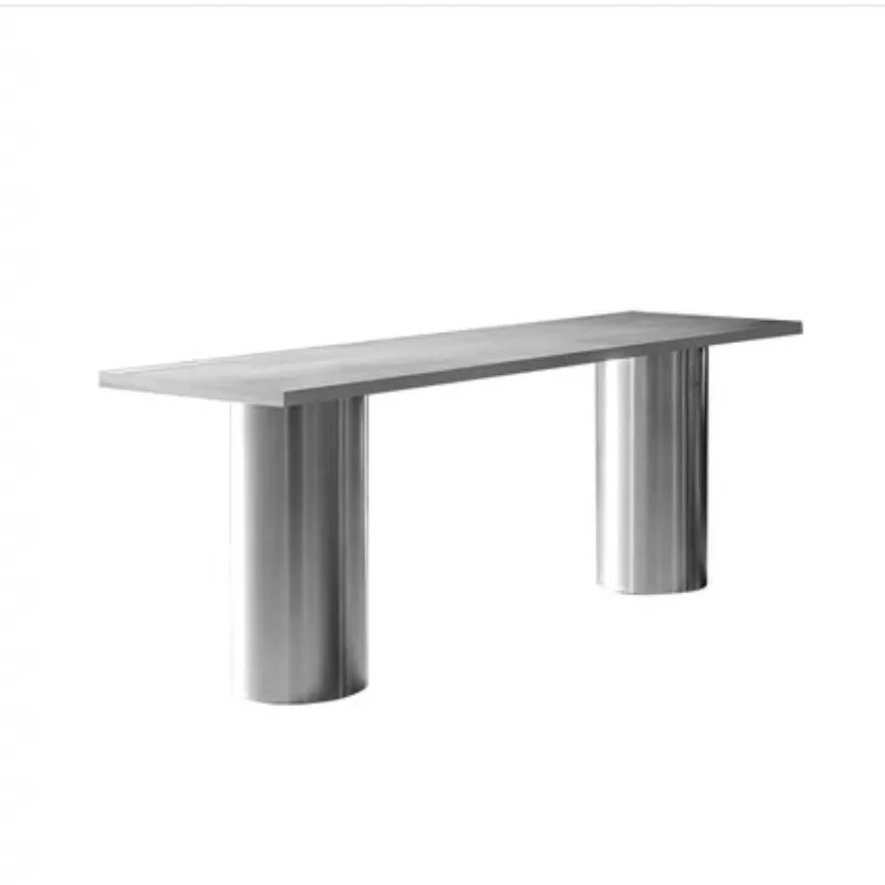 

Clothing store display jewelry display table with water table in the middle Stainless steel Nakajima booth