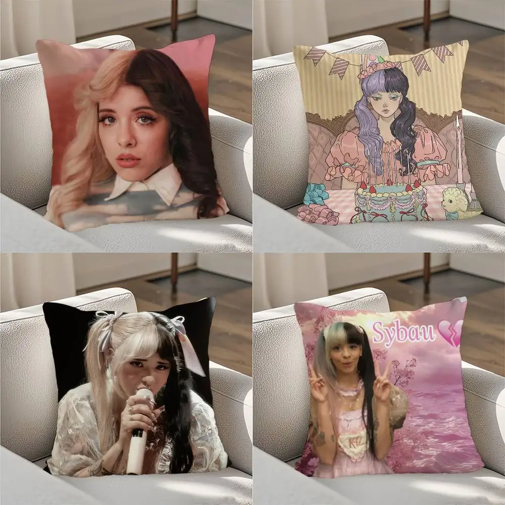 

M-Melanie Martinez Singer Home decoration pillowcases are suitable for sofas, bedrooms, car pillowcases and square cushions