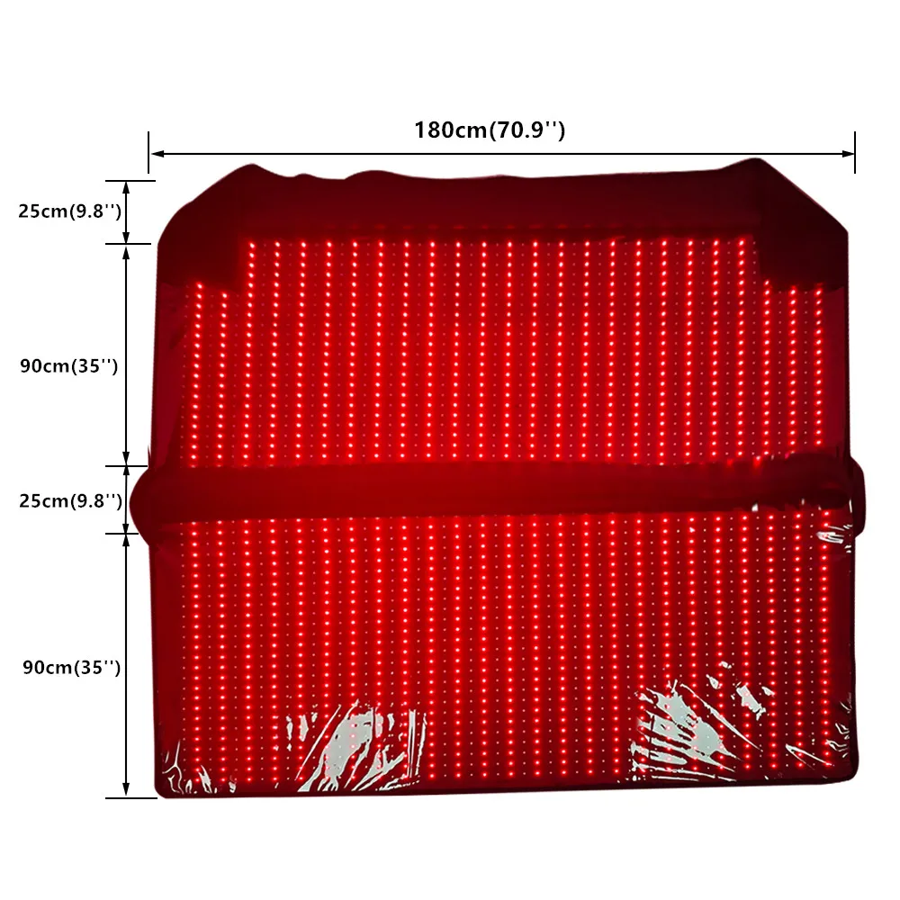 Drop Shipping 2025 Physical Pulse LED Red Light Therapy Sleeping Bag Spa Home  Infrared Sauna Body Pain Relief