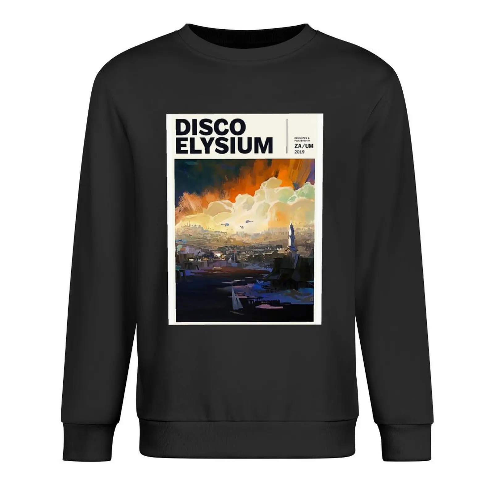 

Disco Elysium Disco Pullover men clothes autumn jacket men clothes for men sweatshirt