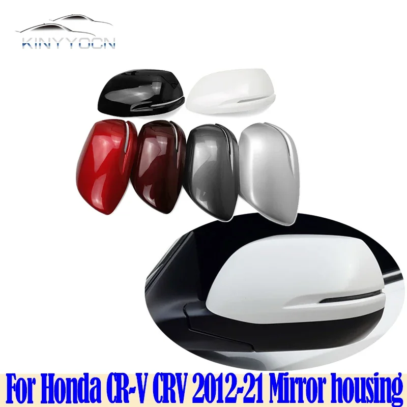 For Honda CR-V CRV 2012 13 14 15 16 17 18 19 20 2021 Outside External Side Mirror Cover Cap Housing House Frame Lid