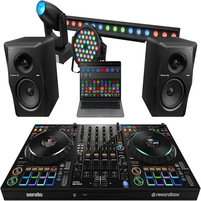 تخفيضات هائلة على وحدة تحكم DJ Pioneer DJ الجديدة DDJ FLX10 ذات 4 طوابق شحن سريع