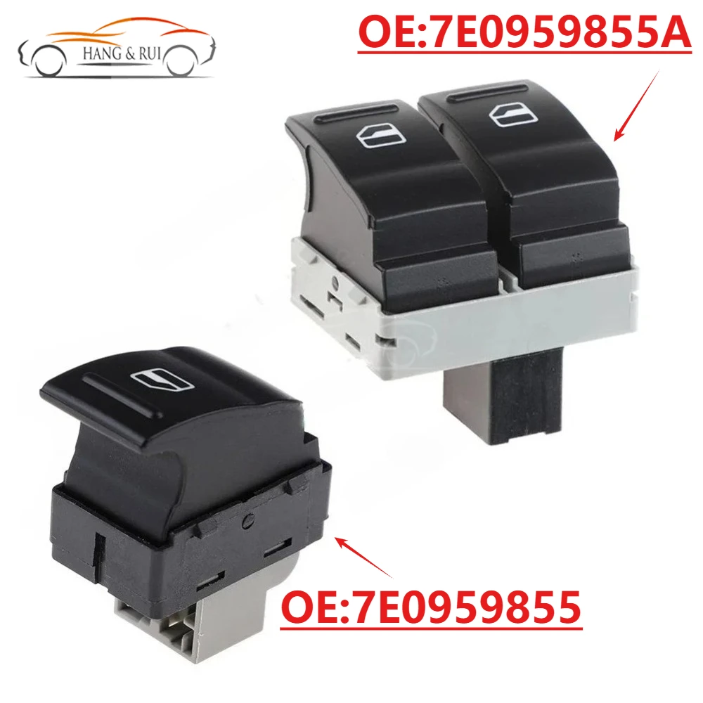 

7E0959855 для VW TRANSPORTER T5 2005-2009 T6 2009-2014, кнопка управления электрическим стеклоподъемником 7E0959855A, автозапчасти