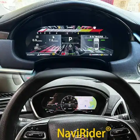 Y Car Dashboard Instrument Digital Cluster For Cadillac SRX XT5 XT6 2013- 2024 Odometer Virtual Cockpit Speedometer Instrument