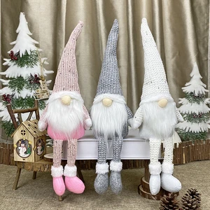 Gnome Doll Feindliche Weihnachten, Frohe Weihnachtsdekorationen für das Haus, Weihnachtsschmuck, Neujahr 2024, 2023 12 Hauptverkäufe Gnomes Weihnachten - №4