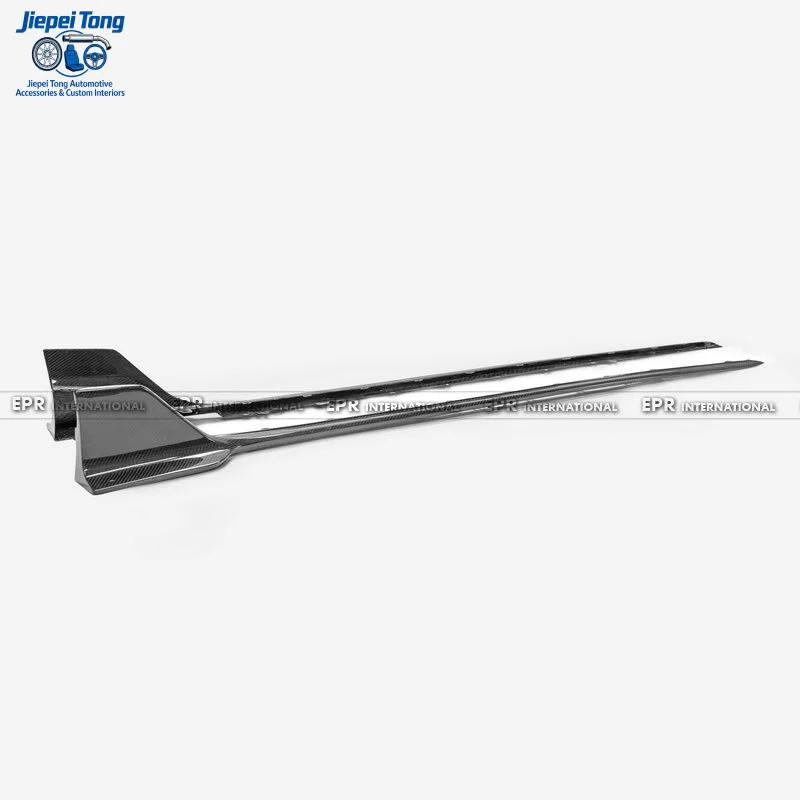 

Dry Carbon Fiber D Style Side Skirts Lip Splitter FOR Honda Civic FL5 TYPE R Car Exterior Tuning Modification Parts