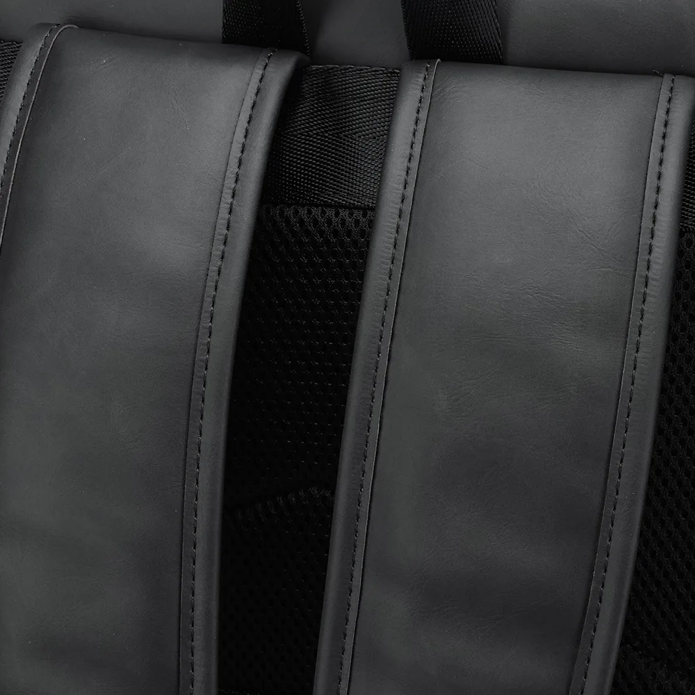 Modischer Rucksack für Männer, Großer Reiserucksack, Retro-Klapprucksack für Männer, Laptop-Tasche, Schultasche, Büchertasche – Detail 6