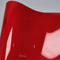 50cm*200cm High Glossy crystal Cardinal Red Vinyl Wrap dark red vinyl wrap bright red foil For Car Wrap Motorcycle Sticker