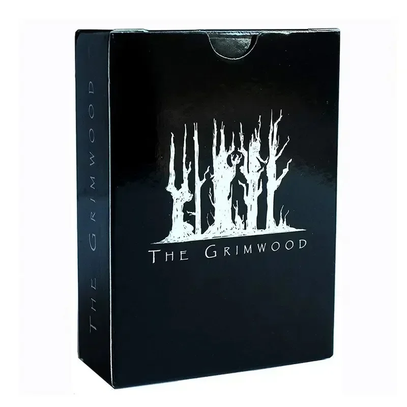 

Карточная игра Grimwood, слегка стратегическая высокохаотическая карточная игра, английская версия, карты, семейные встречи, настольная игра