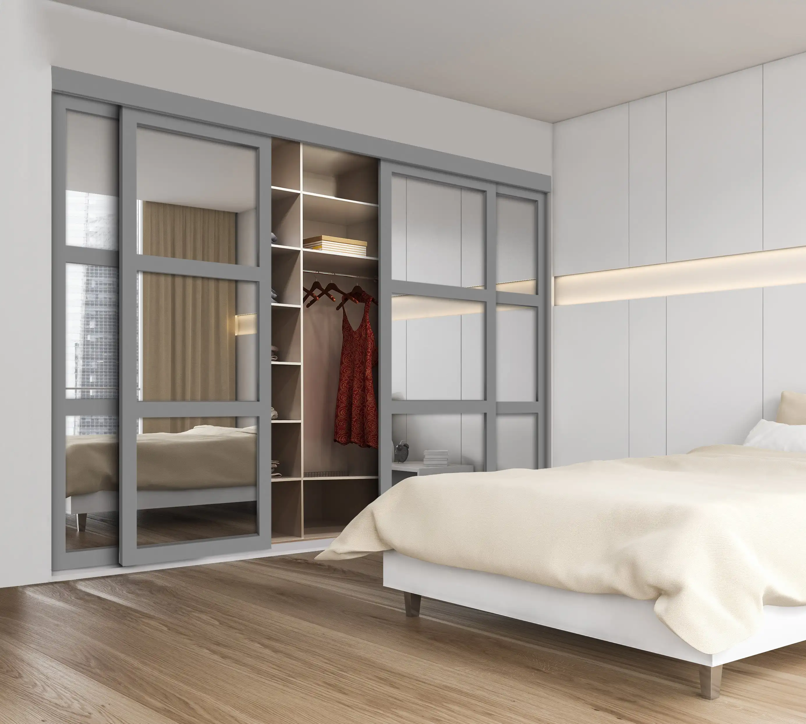 

Modern Sliding Door Wardrobe Offering Seamless Storage Solutions For Compact Homes