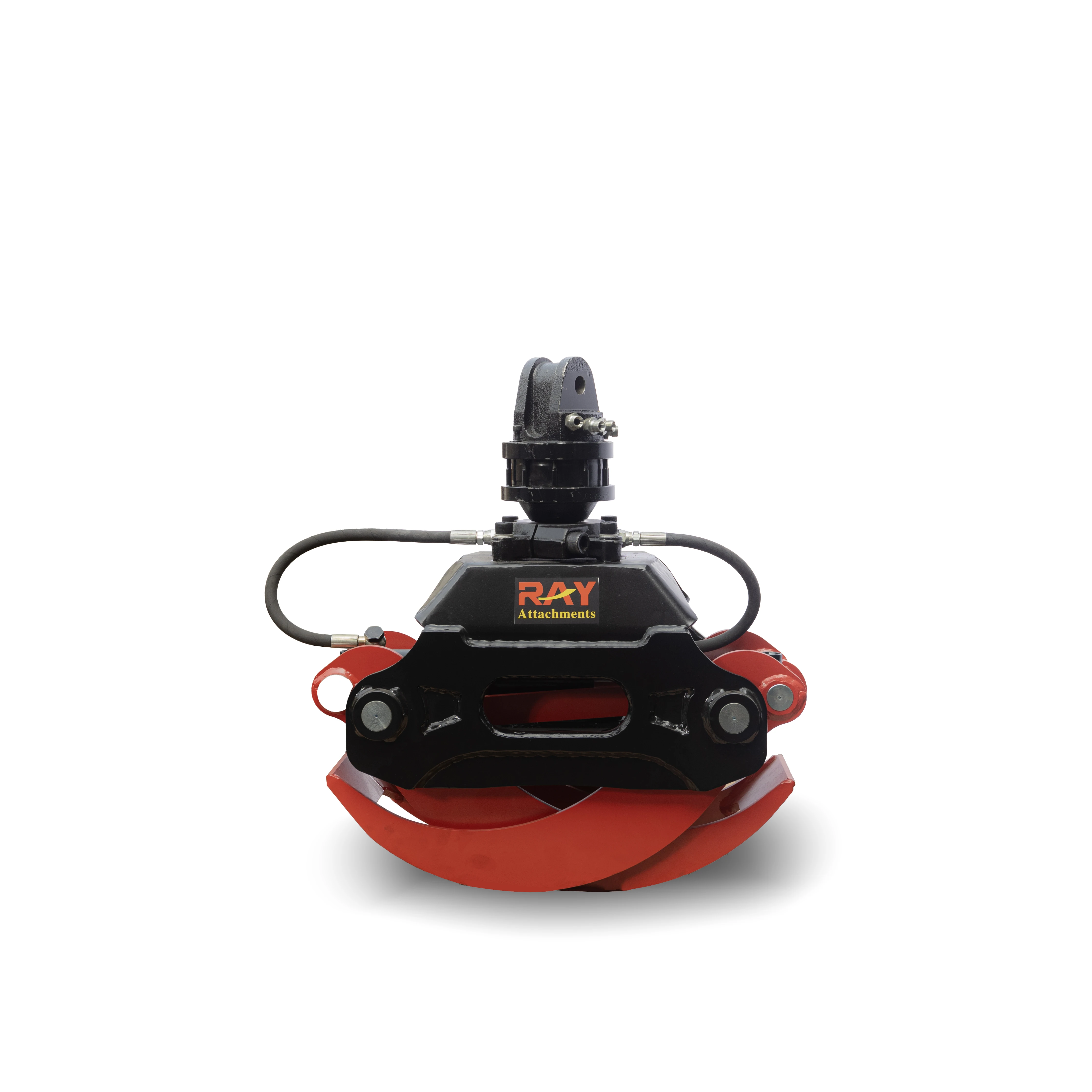 Mini Excavator Skid Steer Loader Rotating Wood Log Grab Forest Grapple with Hydraulic Rotator