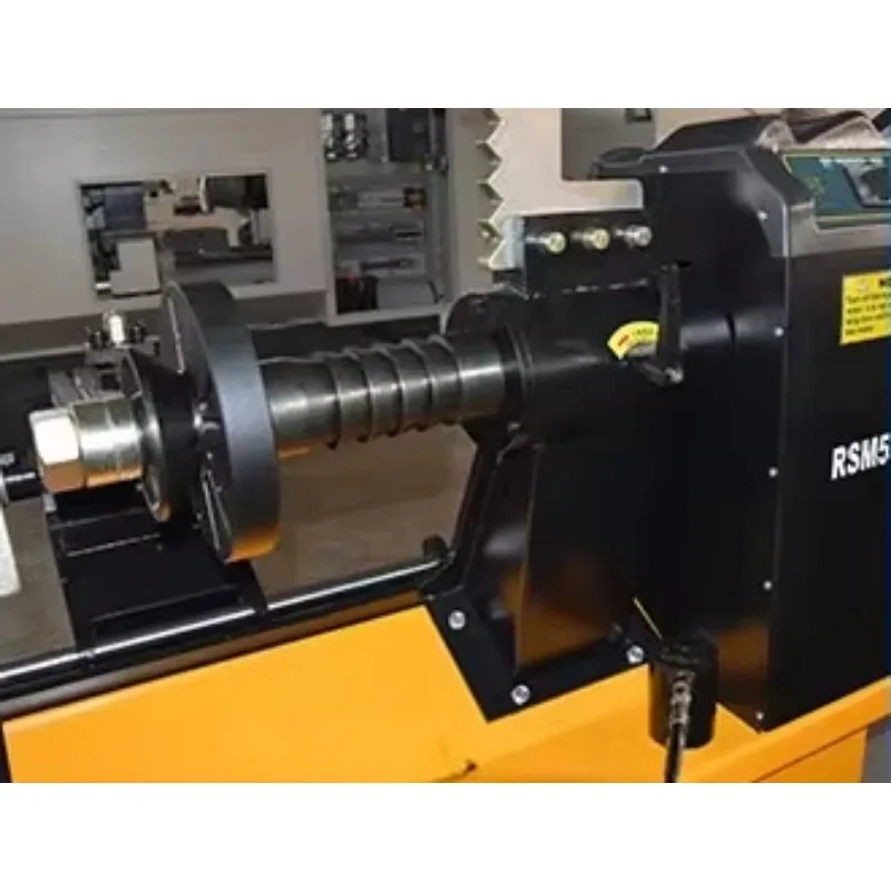 New Automatic Rim Straightening Lathe Machine RSM595 Light HAISHU 3 Phase 380V