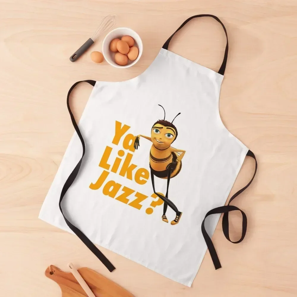 

Ya Like Jazz Bee Movie Apron For Women Kitchen on the wall christmas kitchen Hairdressing Apron