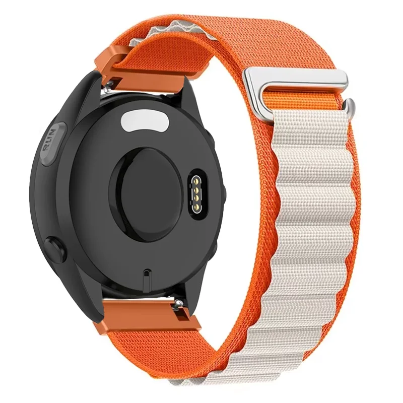 20 mm 22 mm Alpine Loop Nylonband für Garmin Forerunner 265 165 55 965 570 970 Armband Armband Garmin Active6-5/Venu 4/3 Gürtel