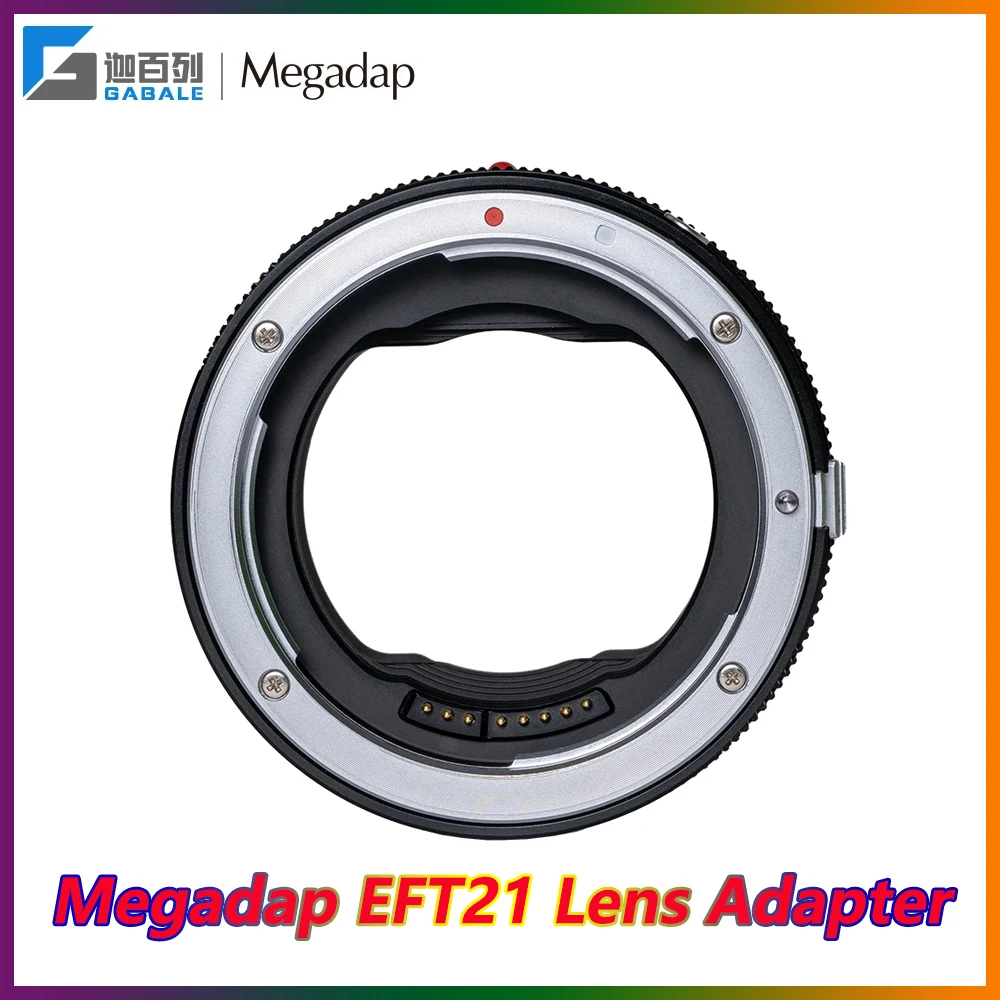 GABALE Megadap EFT21 EF-Z Lens Adapter Auto Focus Ring for Canon EF Lens to Nikon Z Mount Cameras Z6 Z7 Z7II Z8 Z9 Z30