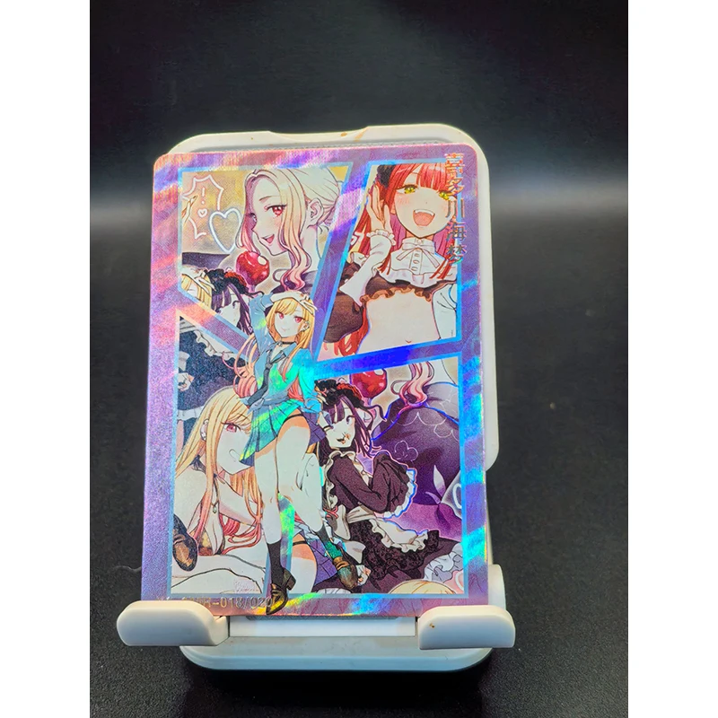 Goddess Story DIY homemade Hot stamping card Ram Yuuki Asuna Nakano Miku Nakano Itsuki Kitagawa Marin boy Toy Birthday  gifts