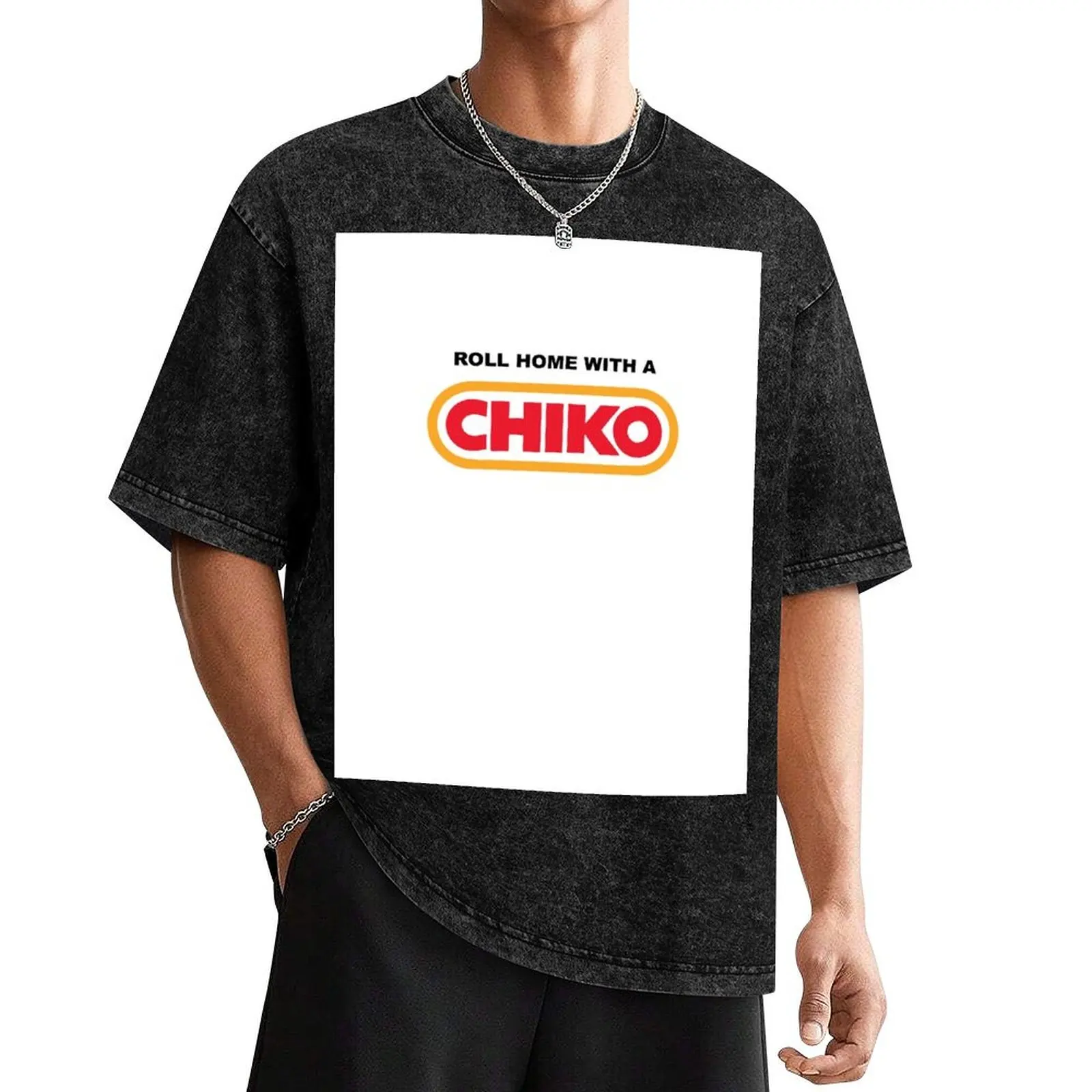 Chiko Roll Logo Merchandise T-Shirt funny costumes vintage t shirts men t shirts high quality