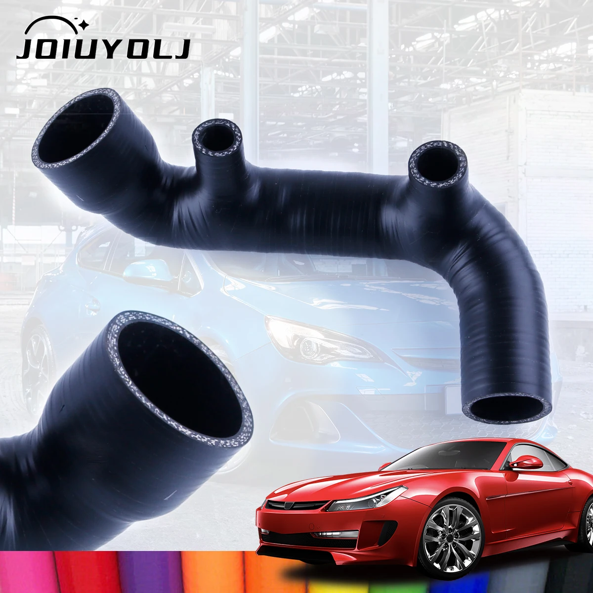 

Silicone Air Intake Induction Hose For 1985 1986 1987 1988 1989 Fiat Uno Turbo IE MK1 1.3L 3-ply