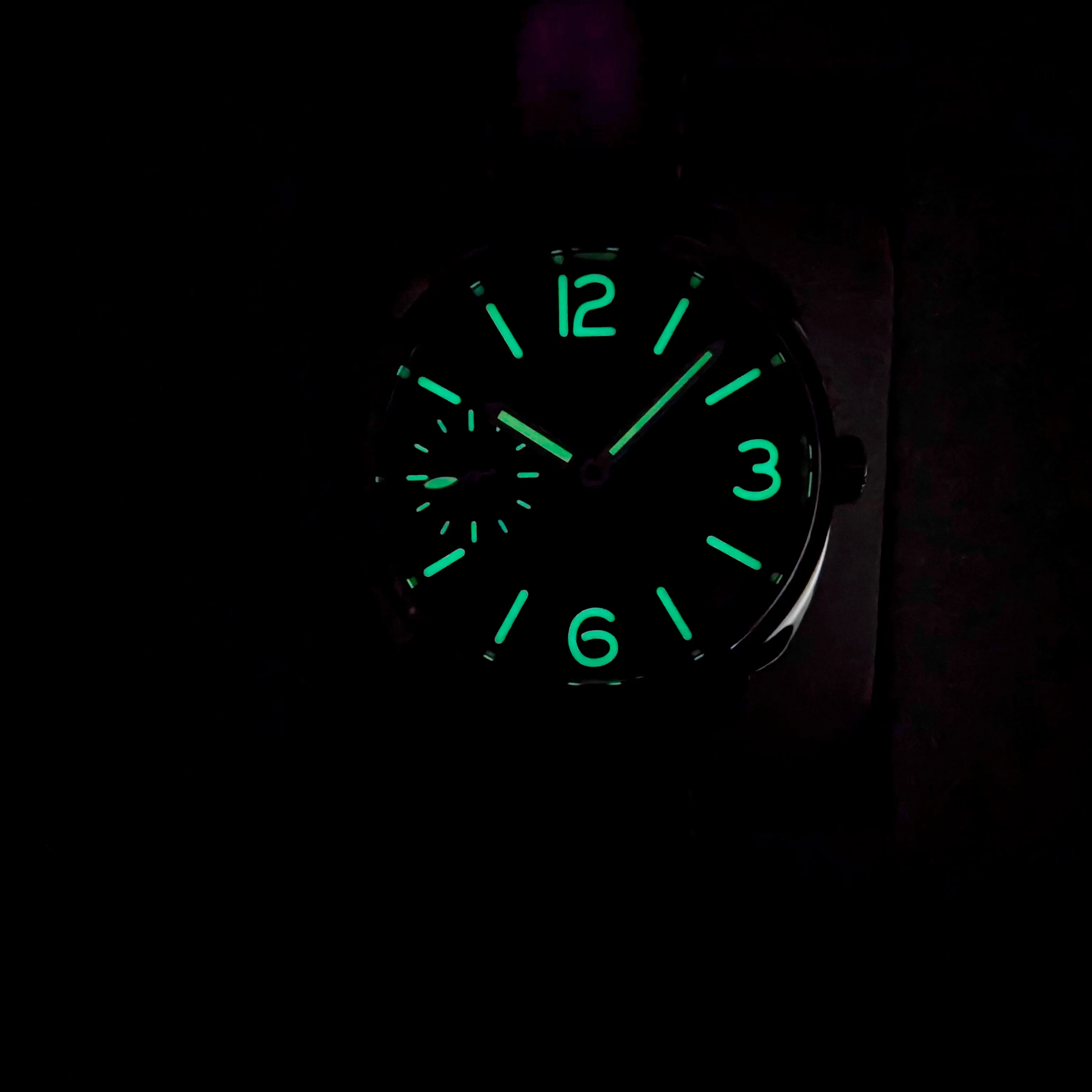 CORGEUT DIY Maßgefertigte 42mm Klassische Quadratische Mechanische Uhr für Herren ST3600 Saphirglas Sport Luxus Piloten-Armbanduhr RELOJ – Detail 7