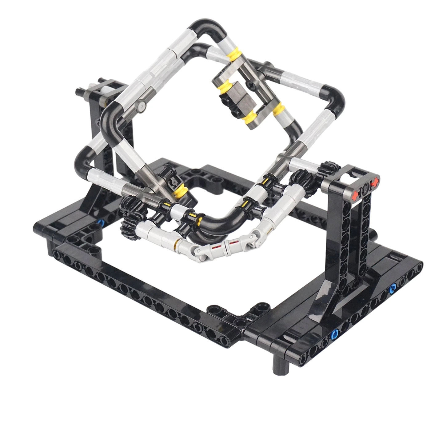 MOC Power Functions Rotary Trainer Mechanical Technical Speed Adjustable Remote Control Electric Motor Assembly Piece