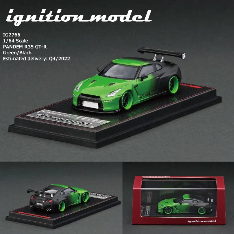 IG 1:64 PANDEM R35 GTR Model Car