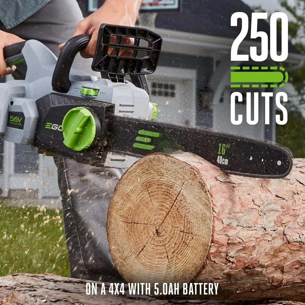 

Chain Saw, 16” Battery Powered Chainsaw, Electric Cordless, Battery and Charger Not Included – CS1600