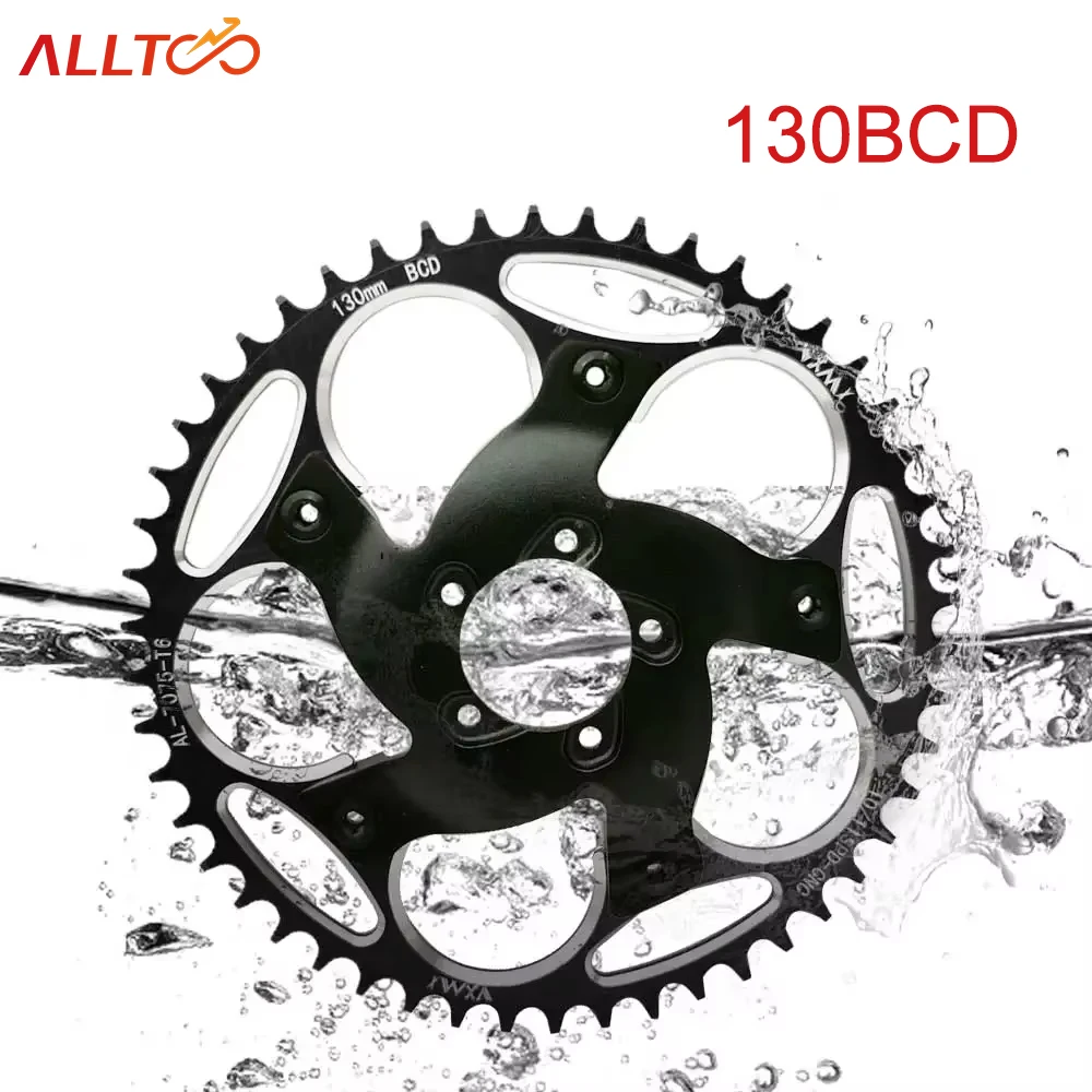 Bafang BBSHD 130BCD Chainring Spider Chain Ring Adapter eBike Motor Kits 39T-50T/52T/54T/56T/60T Chain Wheel Sprocket Crank