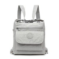 Women’s Versatile Backpack - Stylish 2-in-1 Shoulder and Backpack, Lightweight Waterproof Nylon Bag for Modern Fashionistas