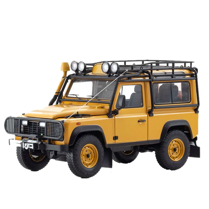 Kyosho Land Rover Defender 90 1:18 Diecast Simulation Alloy Car Model Toy Gift Decoration